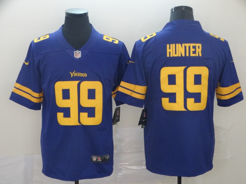 Men's Minnesota Vikings Danielle Hunter #99 Purple Jersey